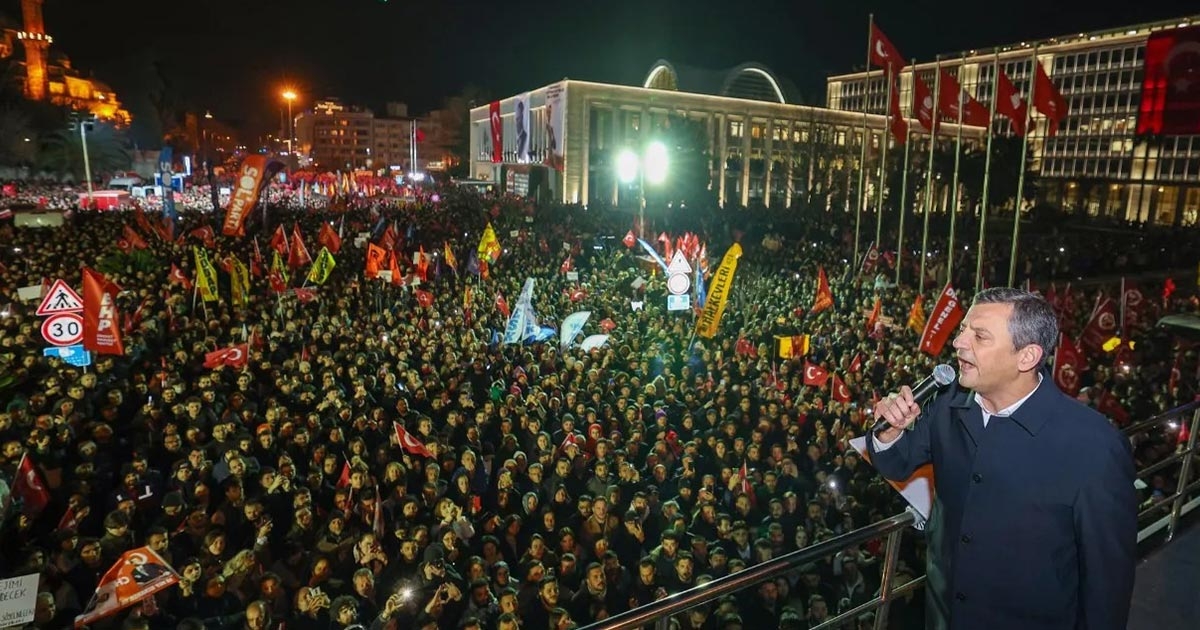 ÖZGÜR ÖZEL'DEN SARAÇHANE'DE ÇAĞRI