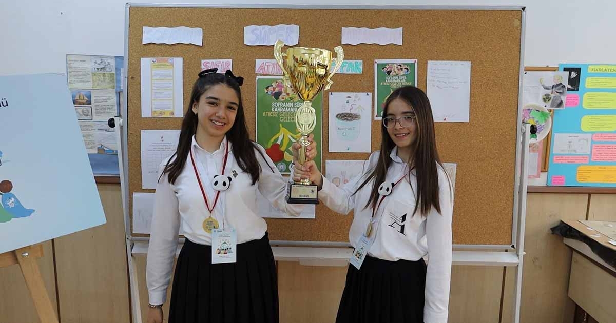 ÖĞRENCİLERDEN GIDA İSRAFINI ÖNLEYECEK PROJE