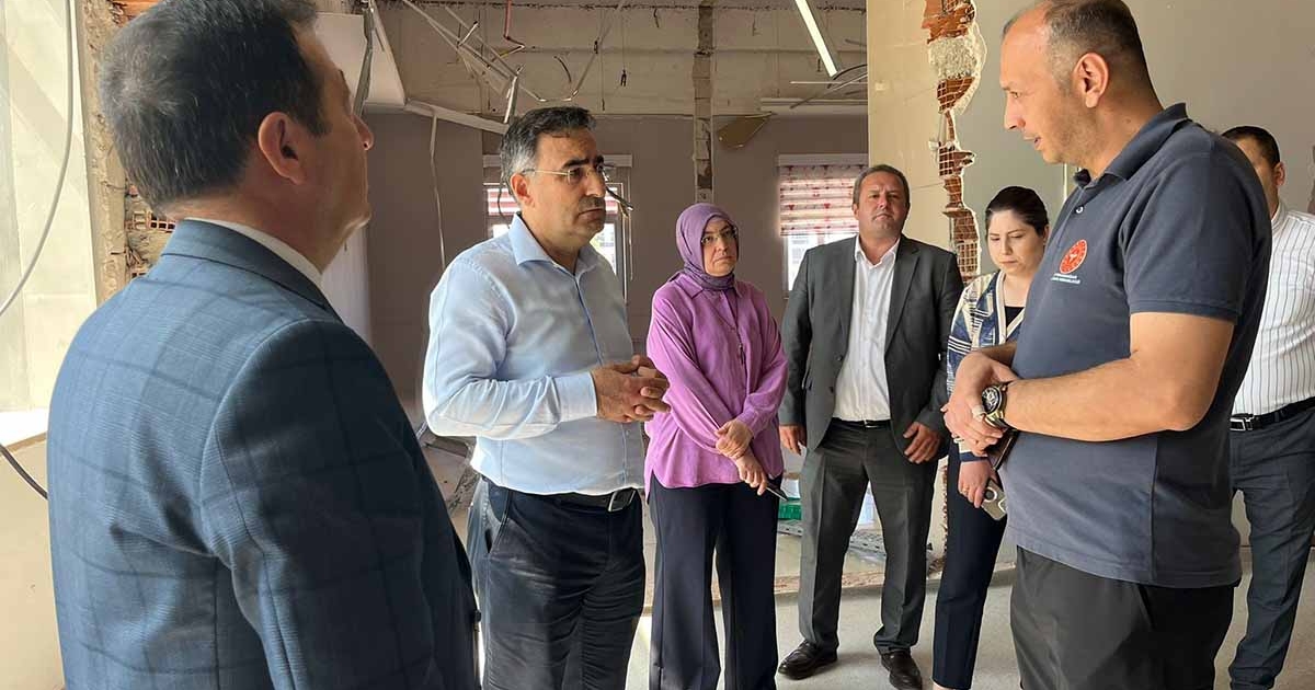 TÜP BEBEK MERKEZİ İNŞAAT ÇALIŞMALARI SÜRÜYOR