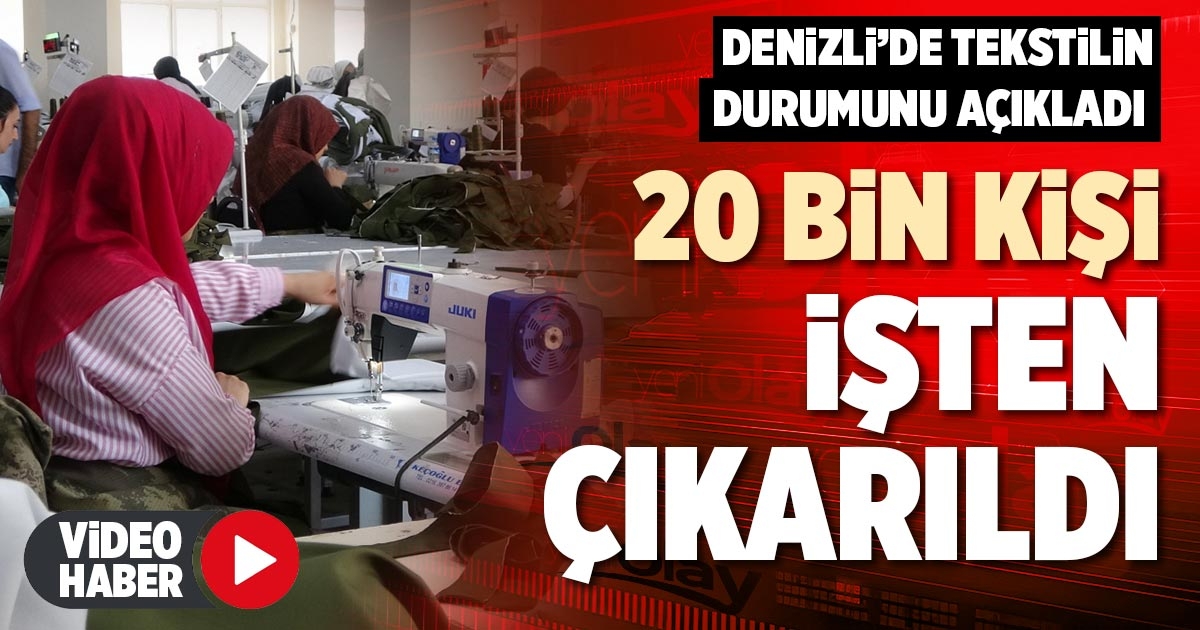 20 BİN KİŞİ İŞTEN ÇIKARILDI
