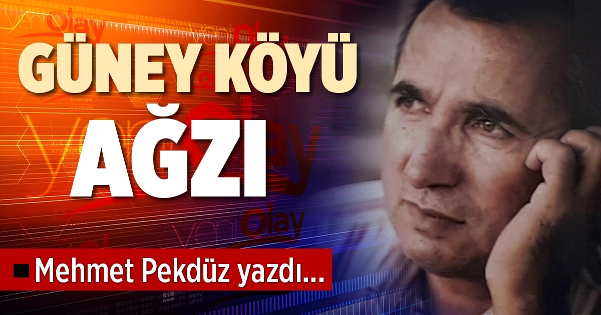 GÜNEY KÖYÜ AĞZI 