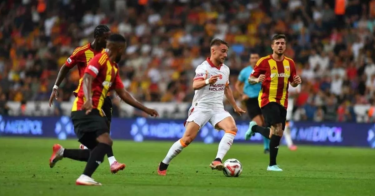 GALATASARAY KAYSERİ’DE FARKA KOŞTU