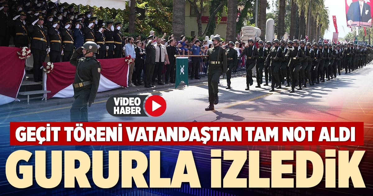 GURURLA İZLEDİK