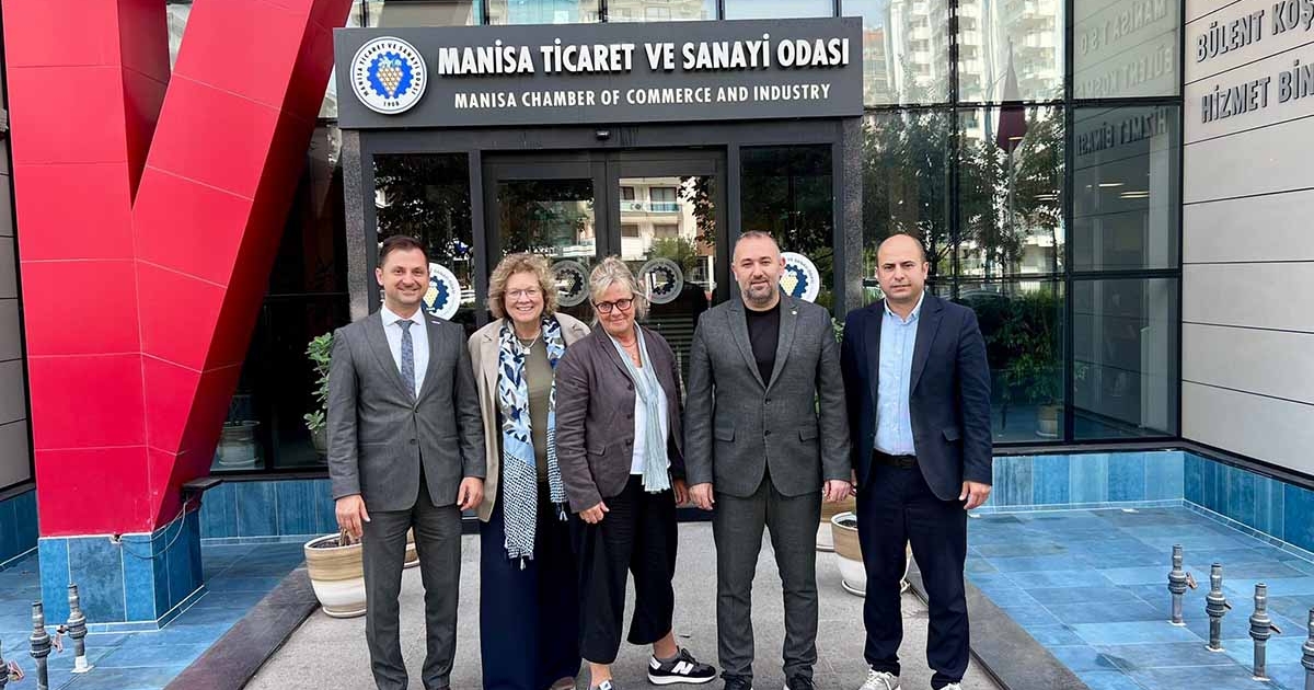 MANİSA TSO İLE ALMAN HEYET ARASINDA ÖNEMLİ GÖRÜŞME