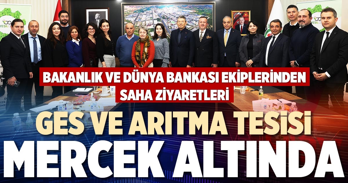 GES VE ARITMA TESİSİ MERCEK ALTINDA