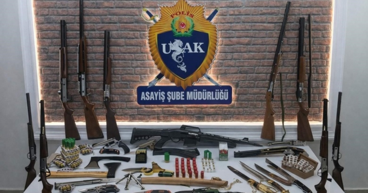 UŞAK’TA GALERİCİLER SİTESİNDE ASAYİŞ DENETİMİ
