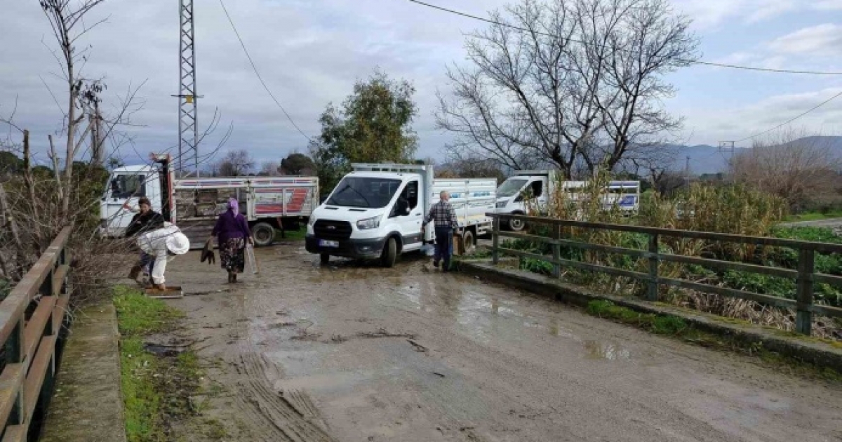 SÖKE’DE AŞIRI YAĞIŞLAR SONRASI TARIM ALANLARINDA HASAR TESPİTİ
