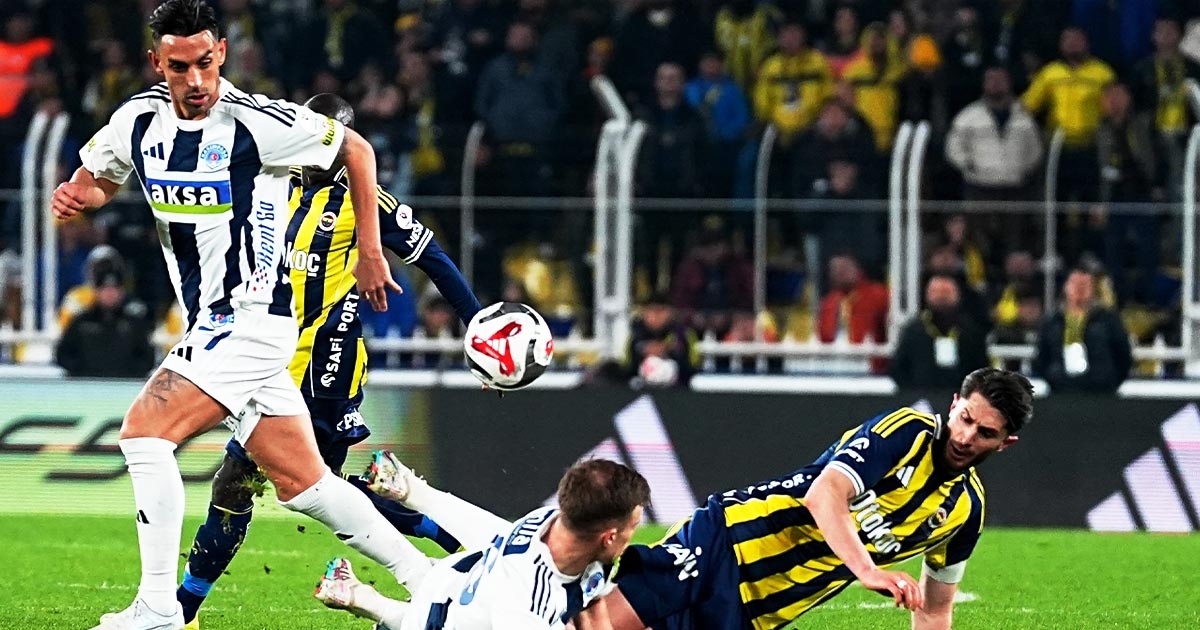 FENERBAHÇE KASIMPAŞA KARŞISINDA LİDERLİK ŞANSINI KAÇIRDI