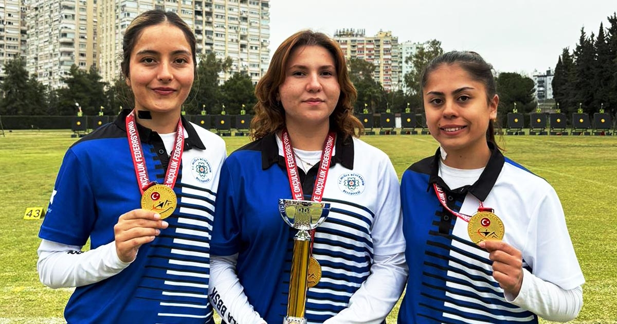 MUĞLALI OKÇULARDAN ÇİFTE TÜRKİYE ŞAMPİYONLUĞU