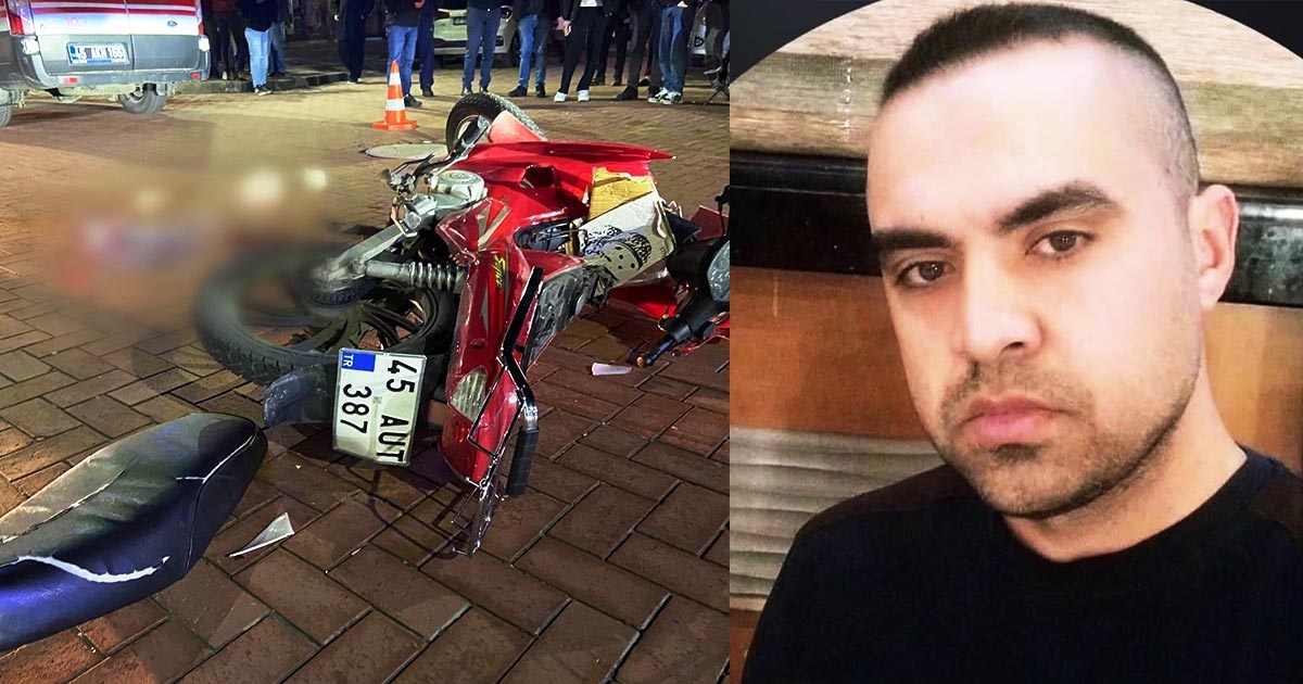 MANİSA’DA FECİ KAZA: MOTOSİKLET SÜRÜCÜSÜ HAYATINI KAYBETTİ