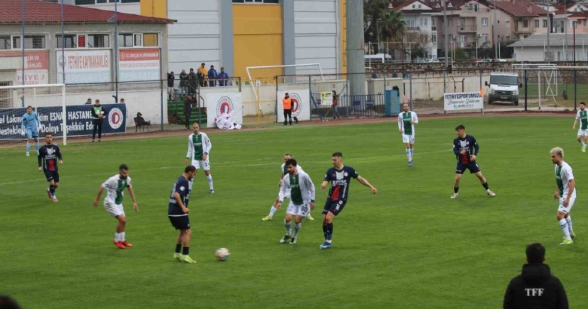 NESİNE 2. LİG: FETHİYESPOR: 1 - BURSASPOR: 1
