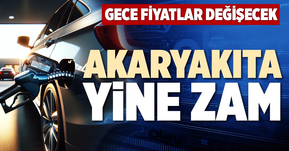 AKARYAKITA YİNE ZAM