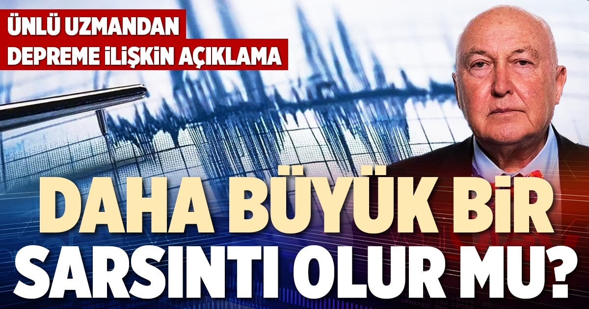 DAHA BÜYÜK BİR SARSINTI OLUR MU?