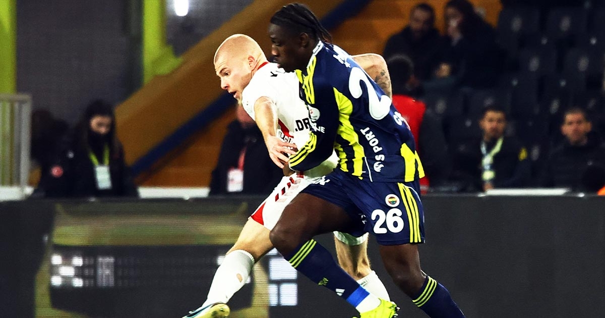 FENERBAHÇE SAMSUNSPOR MAÇINDA NEFES KESEN GERİ DÖNÜŞ 