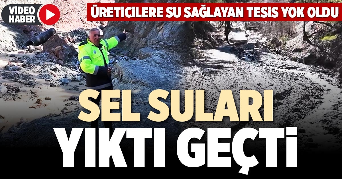 SEL SULARI YIKTI GEÇTİ