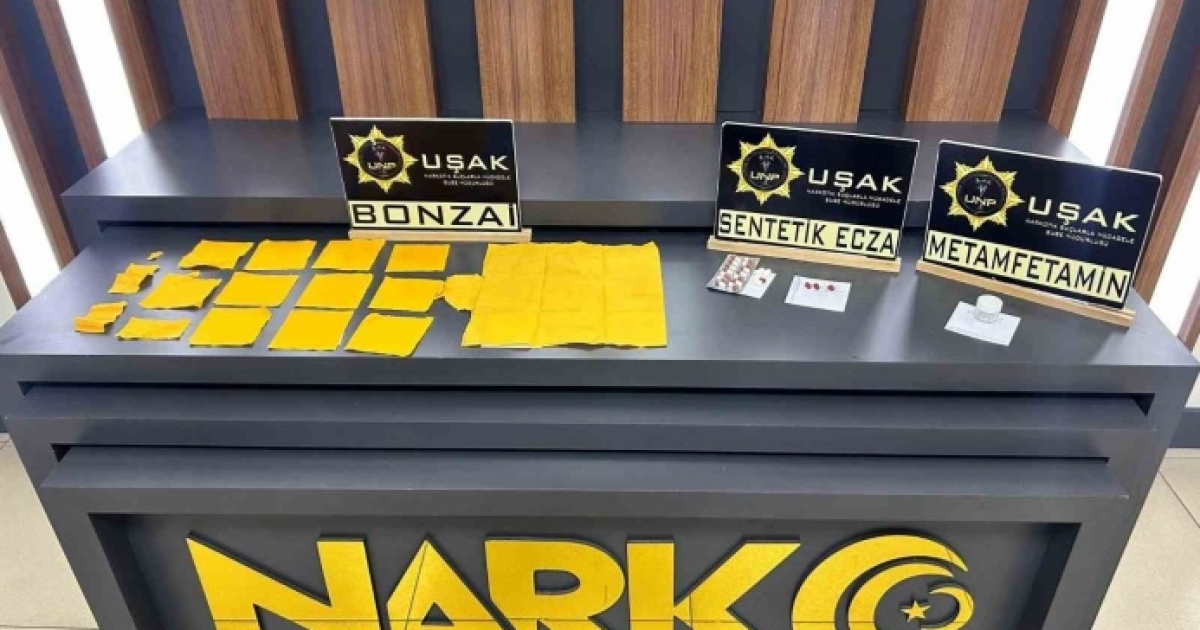 UŞAK’TA UYUŞTURUCU OPERASYONLARINDA GÖZALTINA ALINAN 6 KİŞİDEN 5’İ TUTUKLANDI

