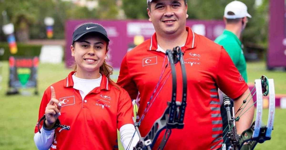 MİLLİ OKÇULAR HAZAL VE EMİRCAN’DAN ALTIN MADALYA