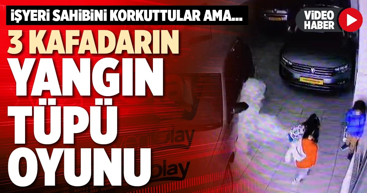 3 KAFADARIN YANGIN TÜPÜ OYUNU