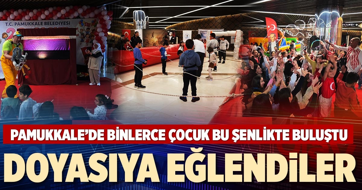 DOYASIYA EĞLENDİLER