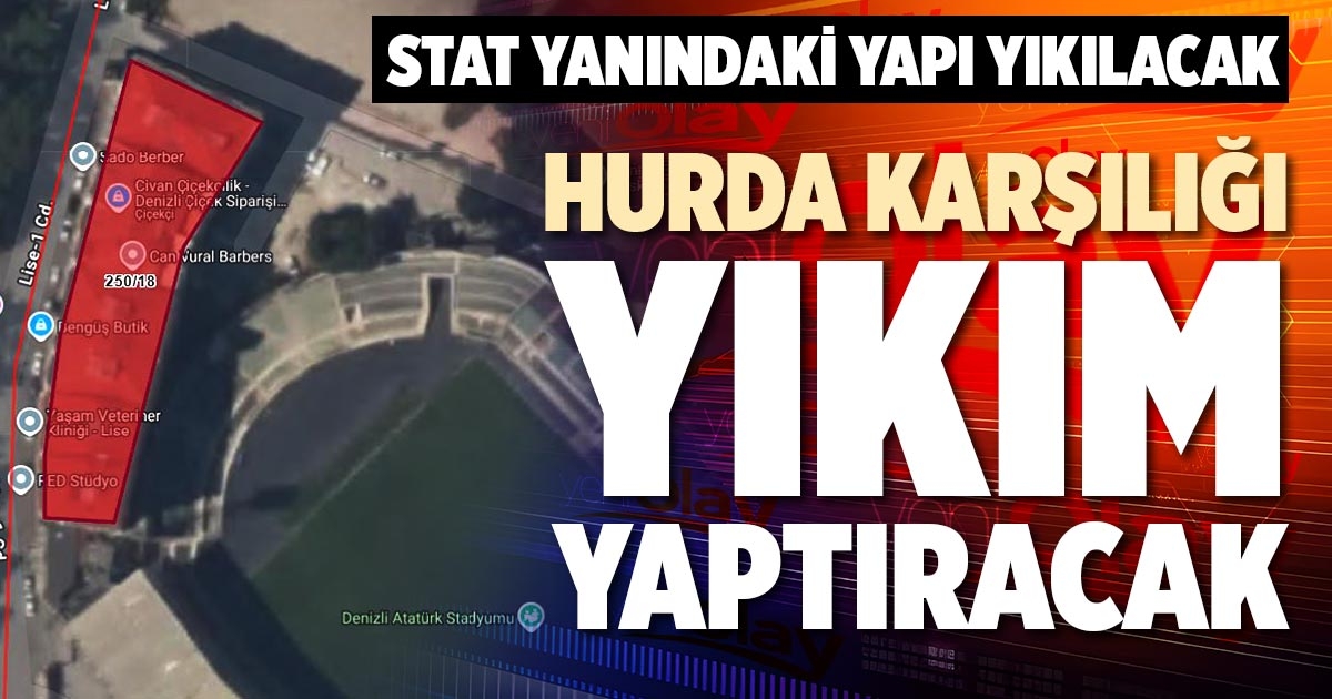 HURDA KARŞILIĞI YIKIM YAPTIRACAK