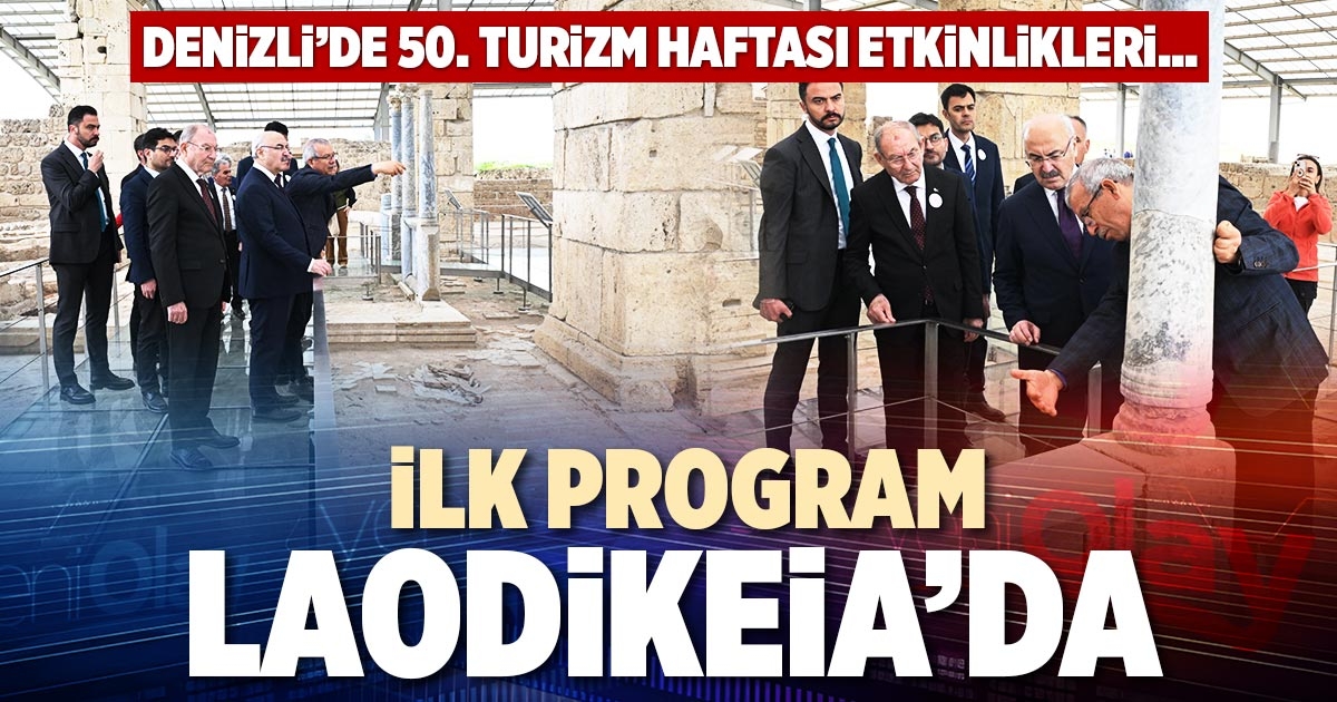 İLK PROGRAM LAODİKEİA’DA