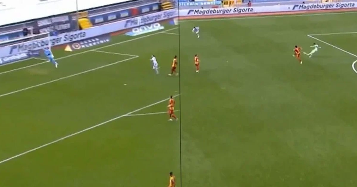 SÜPER LİG'DE KALEDEN KALEYE GOL ATILDI