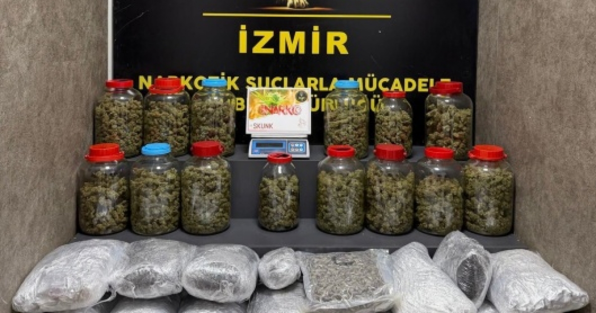 İZMİR’DE ZEHİR TACİRLERİNE OPERASYON: 4 ŞÜPHELİ TUTUKLANDI
