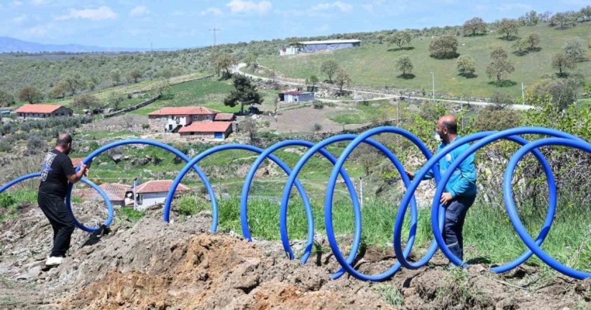 KULA’DA 6,5 KİLOMETRELİK DEV İÇME SUYU HAMLESİ
