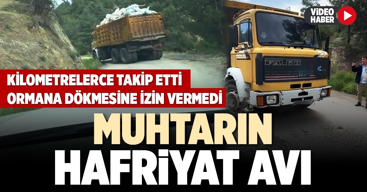 MUHTARIN HAFRİYAT AVI