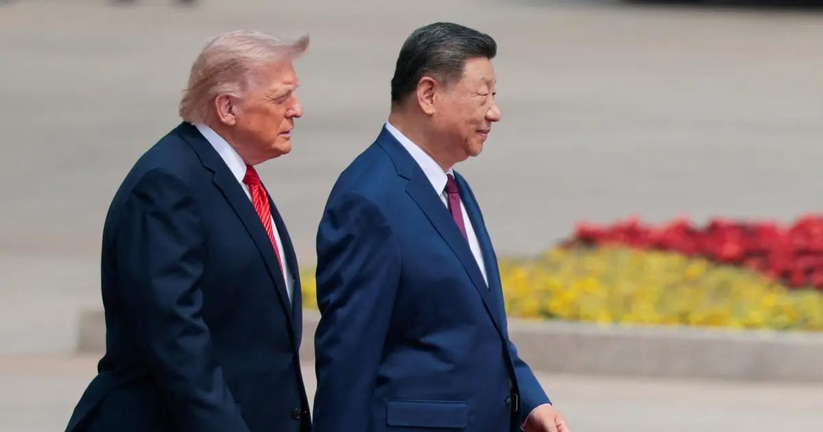 TRUMP VE Şİ CİNPİNG PEKİN'DE BULUŞTU