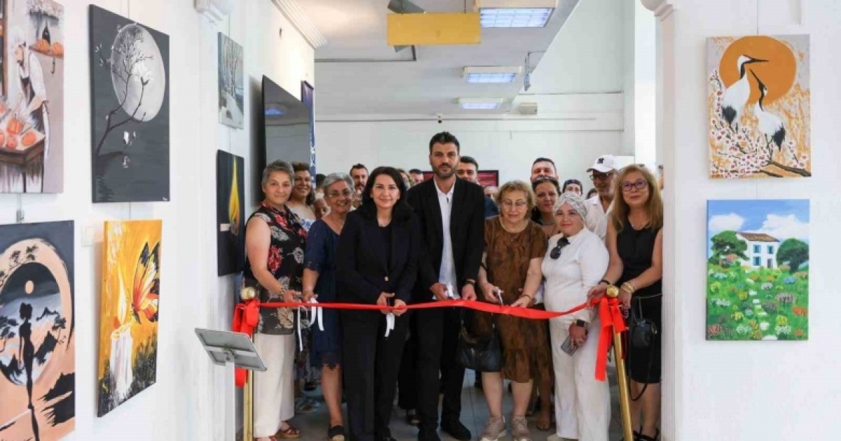 AYDIN’DA HER YAŞTAN SANATSEVERİN ESERLERİ GÖRÜCÜYE ÇIKTI
