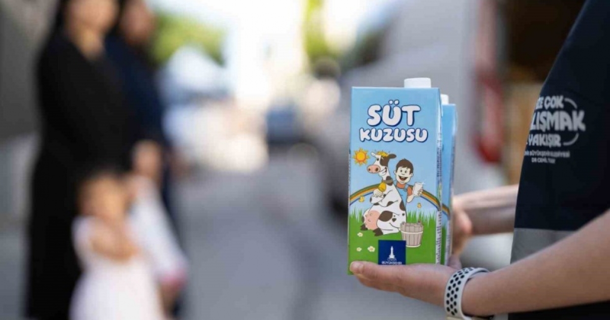 BİNLERCE ÇOCUĞA SÜT DESTEĞİ BAŞLADI