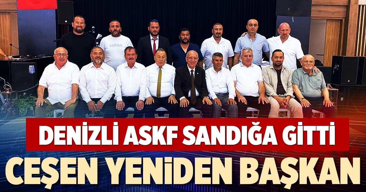 CEŞEN YENİDEN BAŞKAN