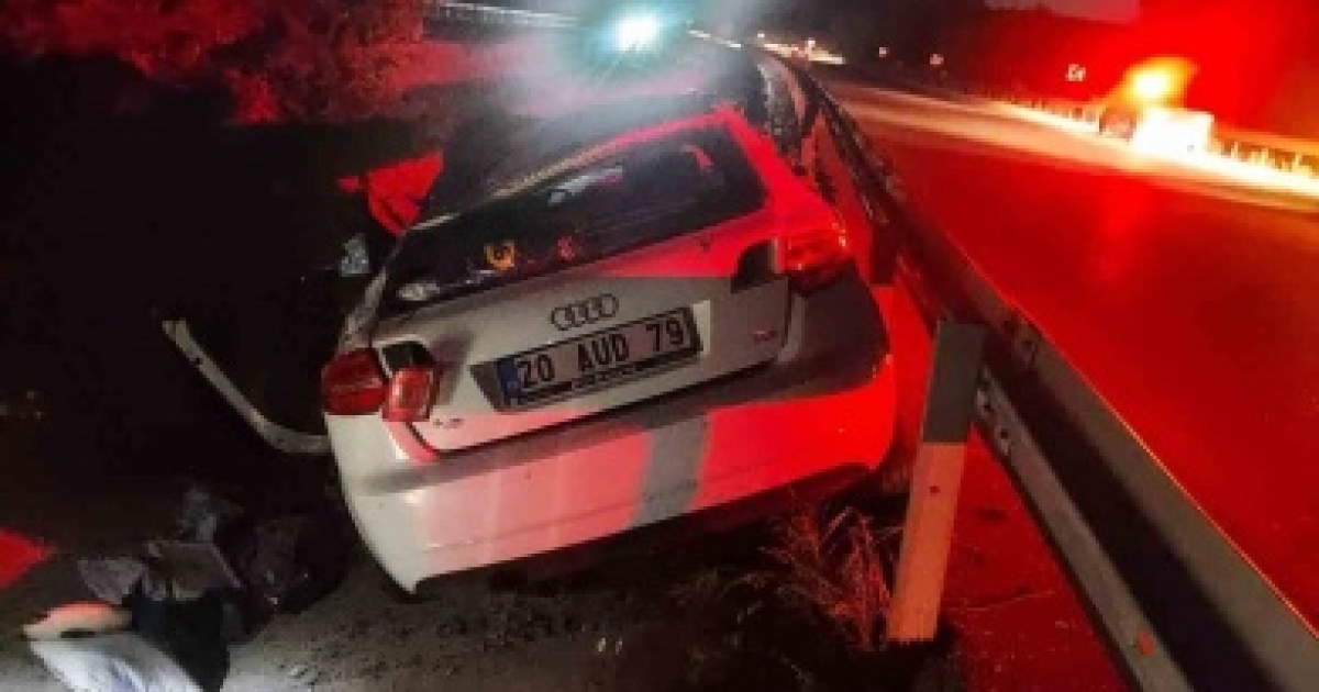 AFYONKARAHİSAR’DA TRAFİK KAZASI: 1 ÖLÜ, 3 YARALI

