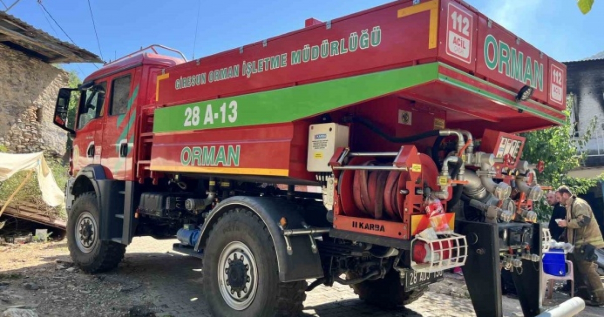 BAYINDIR’DA, ORMAN YANGINLARINA KARŞI GİRESUN’DAN TAKVİYE

