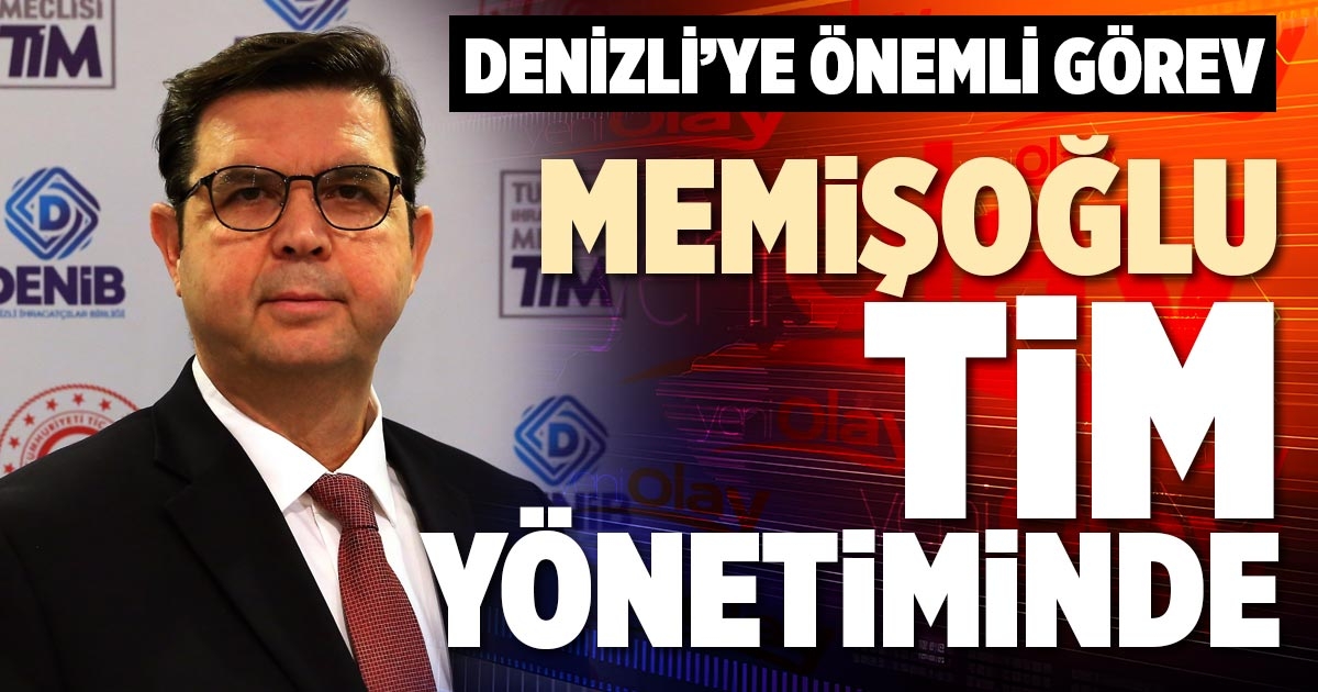 MEMİŞOĞLU TİM YÖNETİMİNDE