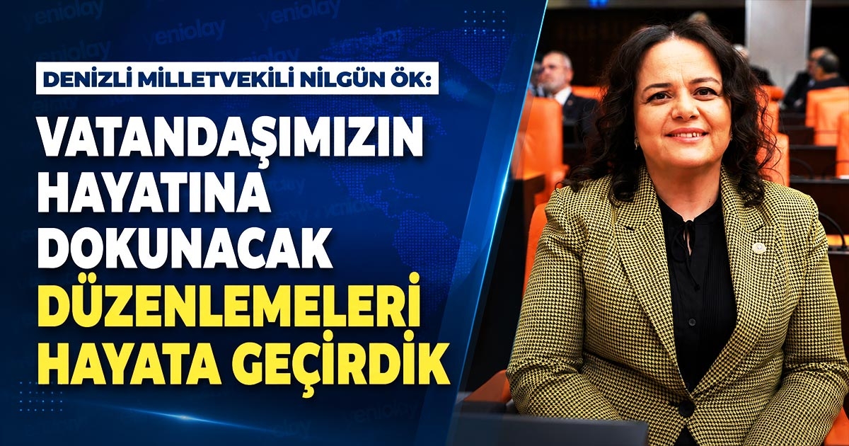 VATANDAŞIMIZIN HAYATINA DOKUNACAK DÜZENLEMELERİ HAYATA GEÇİRDİK