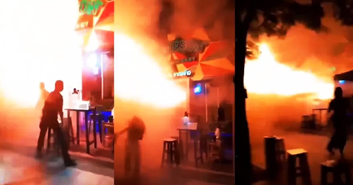 TAYLAND'DA BAR FACİASI