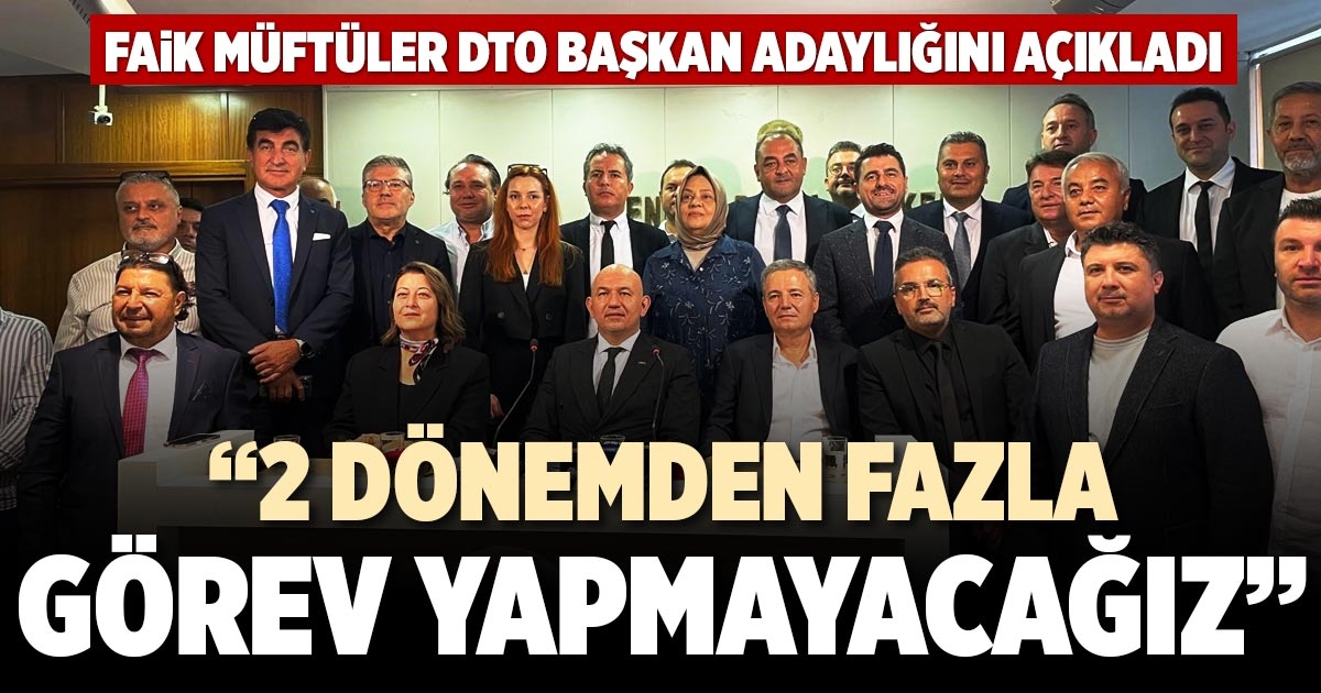“2 DÖNEMDEN FAZLA GÖREV YAPMAYACAĞIZ”