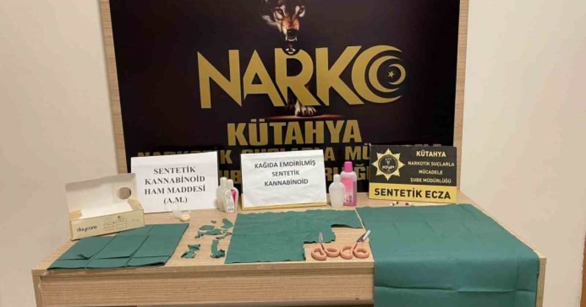 KÜTAHYA’DA UYUŞTURUCU OPERASYONU
