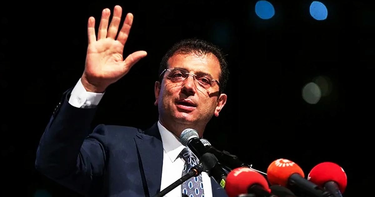 EKREM İMAMOĞLU CHP'DEN İSTİFA EDEREK YENİ PARTİ'YE GEÇTİ