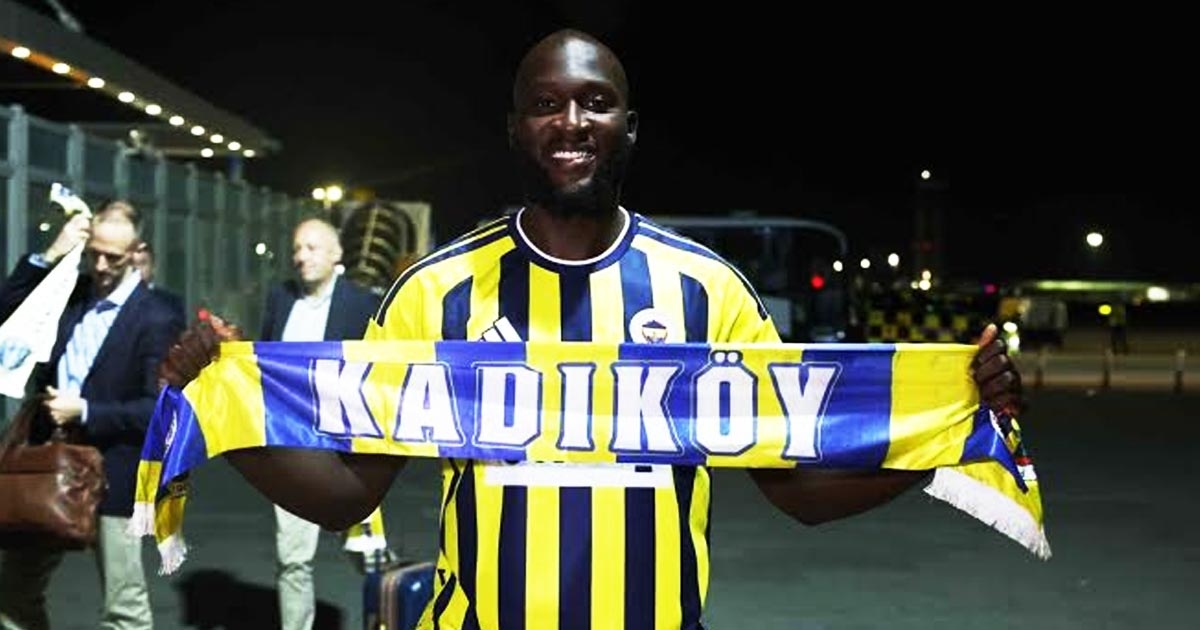 FENERBAHÇE LUKAKU TRANSFERİNİ RESMEN AÇIKLADI
