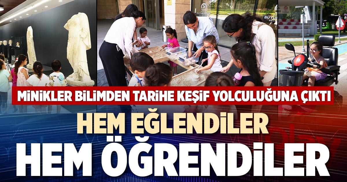 HEM EĞLENDİLER HEM ÖĞRENDİLER