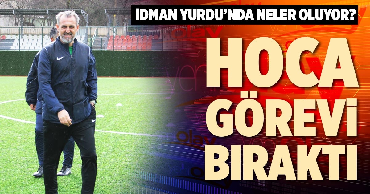 HOCA GÖREVİ BIRAKTI