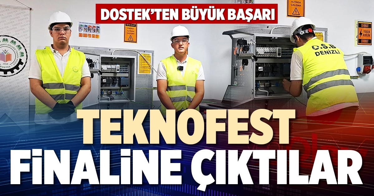 TEKNOFEST FİNALİNE ÇIKTILAR