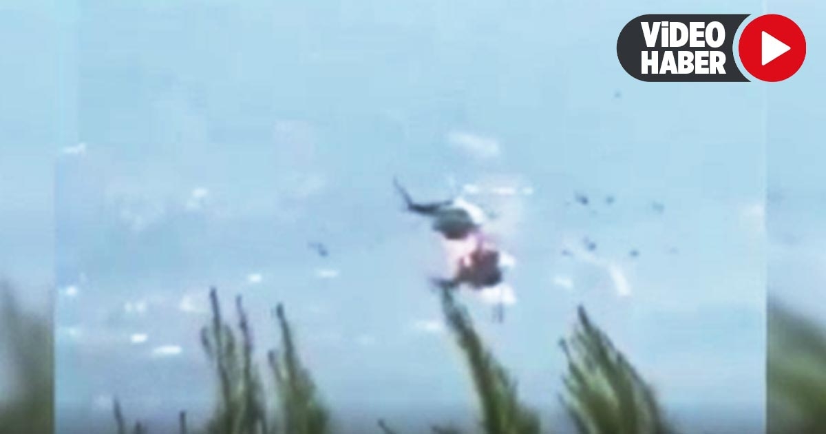 YUNANİSTAN'DA İKİ HELİKOPTER ÇARPIŞTI