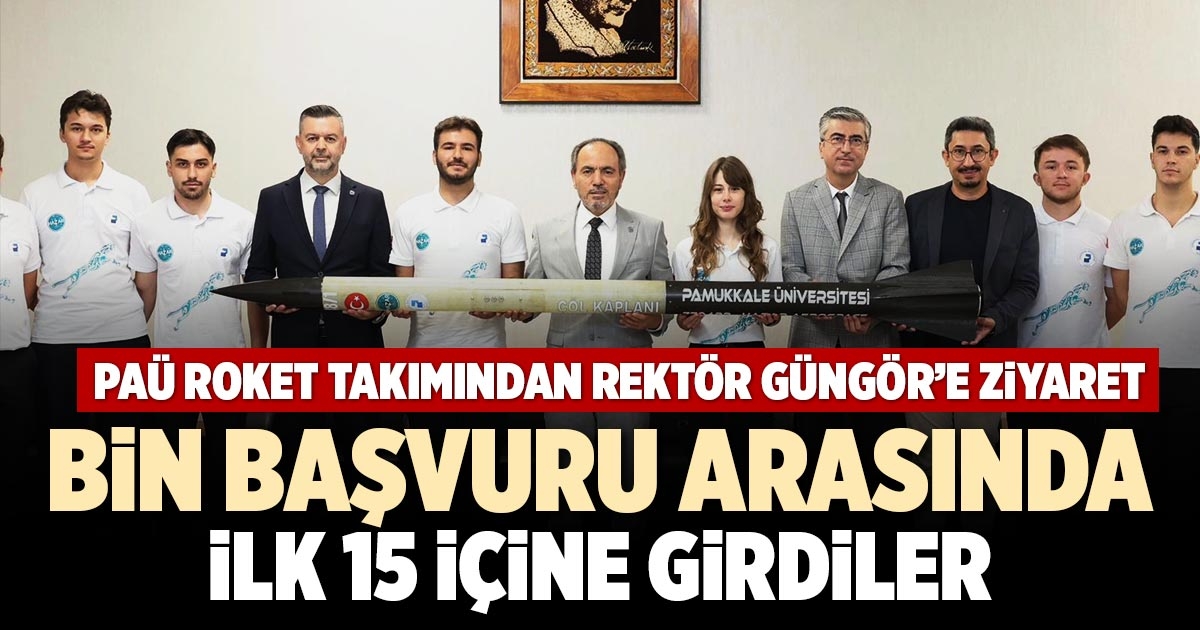 BİN BAŞVURU ARASINDA İLK 15 İÇİNE GİRDİLER