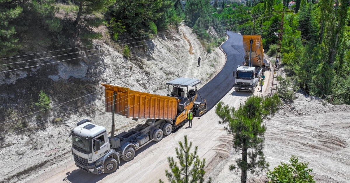 ELMALI YOLU YENİLENDİ