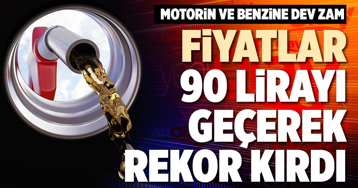 FİYATLAR 90 LİRAYI GEÇEREK REKOR KIRDI