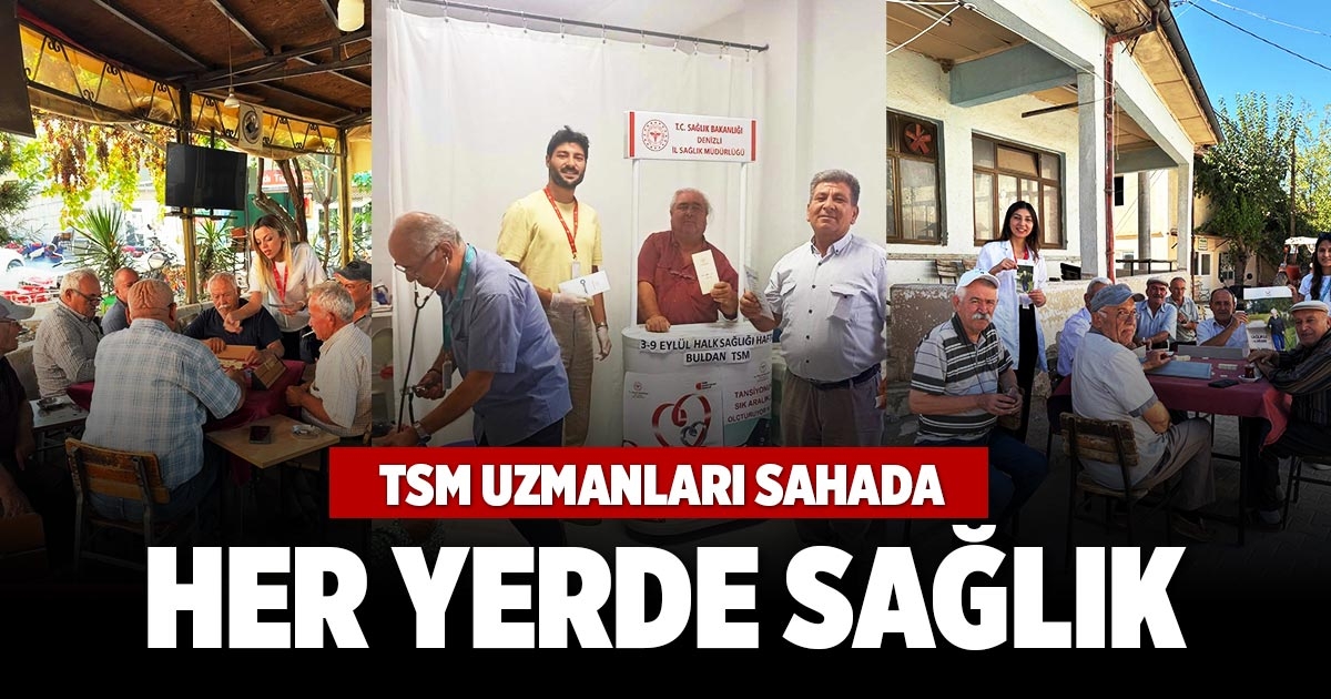 HER YERDE SAĞLIK